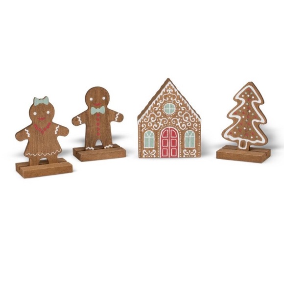 Classic Holiday Decor Wood Prop Sets Gingerbread - Target Bullseye Playground - Picture 4 of 6